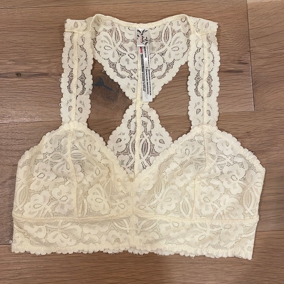 Free People Other - Free people lace cami bra